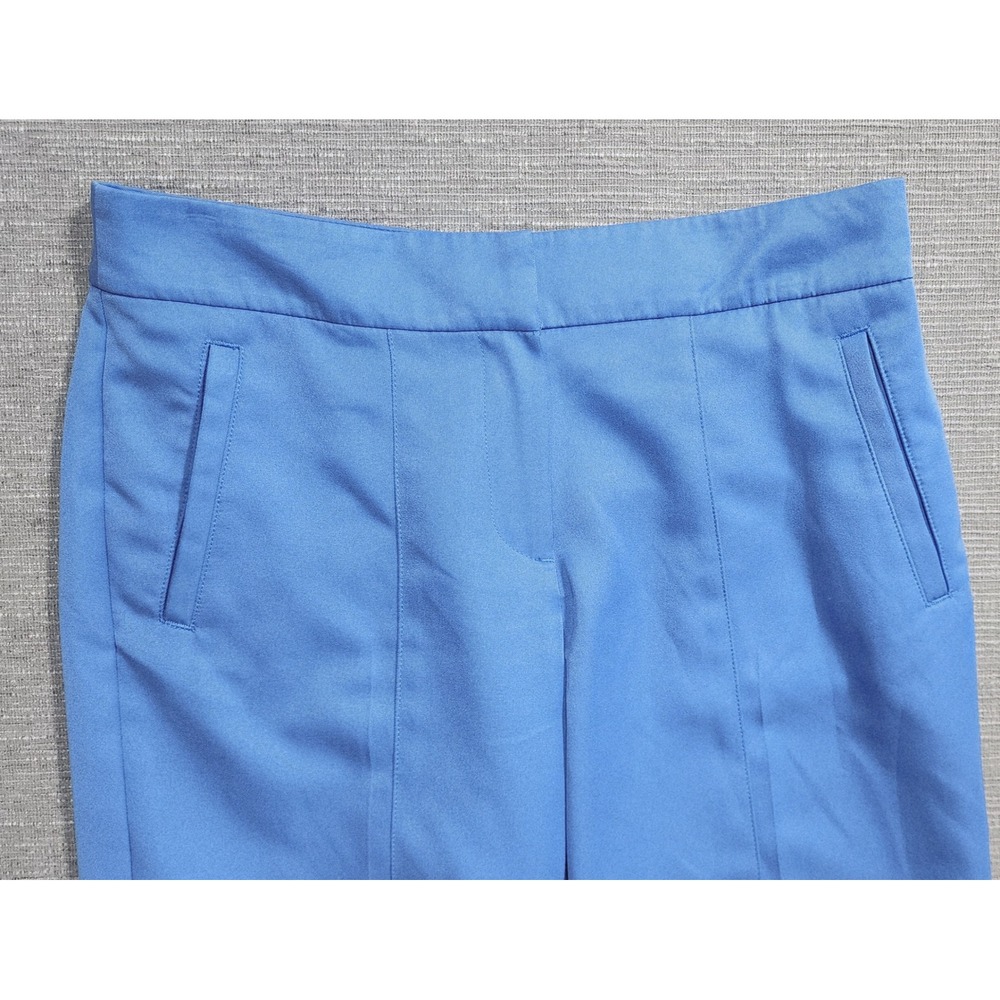 IZOD Golf Womens Blue Performance Chino Shorts Size 8 Mesh Lined Activewear - Picture 2 of 12